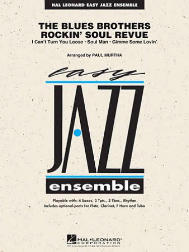 copertina The Blues Brothers Rockin' Soul Revue Hal Leonard