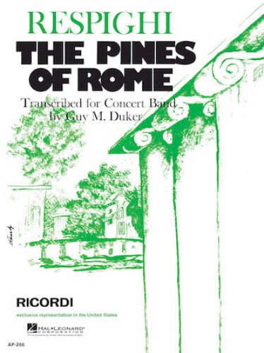 copertina The Pines Of Rome Hal Leonard