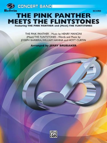 copertina The Pink Panther Meets the Flintstones Warner Alfred