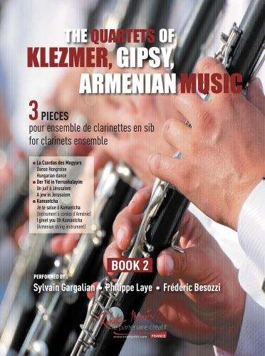 copertina THE QUARTETS OF KLEZMER, GIPSY, ARMENIAN - Vol.2 Editions Robert Martin