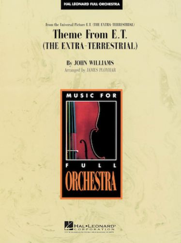 copertina Theme from E.T. Hal Leonard