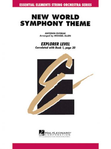 copertina Theme from New World Symphony Hal Leonard