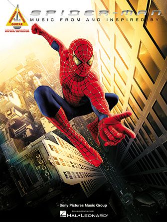 copertina Theme from Spider Man Hal Leonard