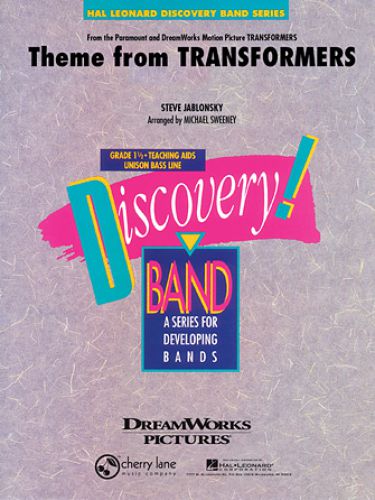 copertina Theme from "Transformers" Hal Leonard