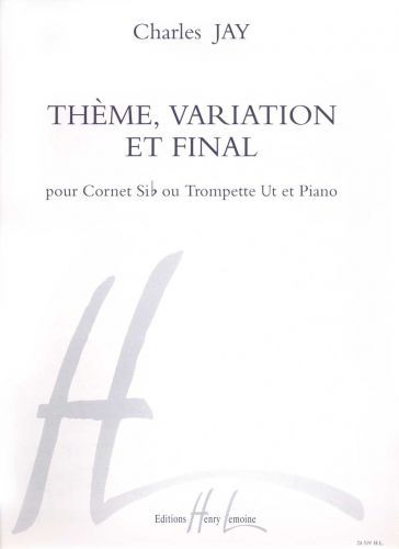 copertina Thme, Variation et Final Editions Henry Lemoine
