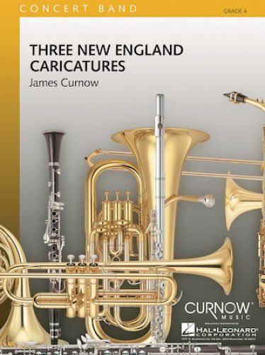 copertina Three New England Caricatures Curnow Music Press