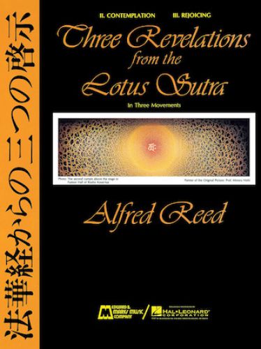 copertina Three Revelationsof the Lotus Sutra MVTS. II & III Hal Leonard