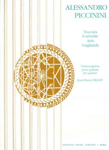copertina Toccata, Corrente, Aria, Gagliarda Editions Henry Lemoine