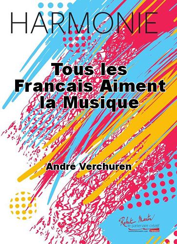 copertina Tous les Francais Aiment la Musique Robert Martin