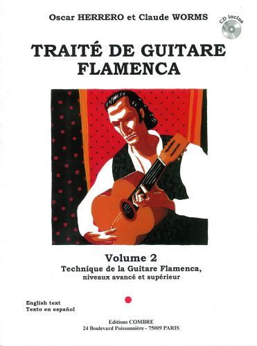 copertina Trait guitare flamenca Vol.2 - Technique de la guitare flamenca Combre