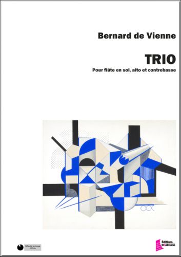 copertina Trio pour flute en sol, alto, contrebass Dhalmann