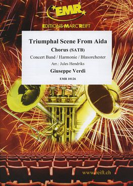 copertina Triumphal Scene From Aida (+ Chorus SATB) Marc Reift