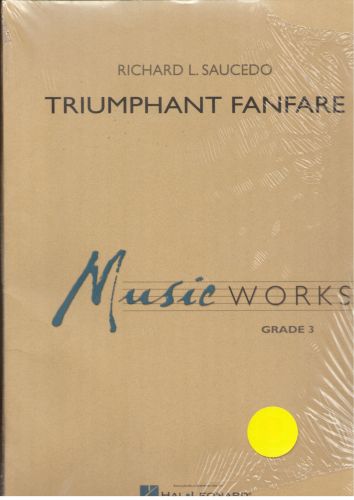copertina Triumphant Fanfare Hal Leonard