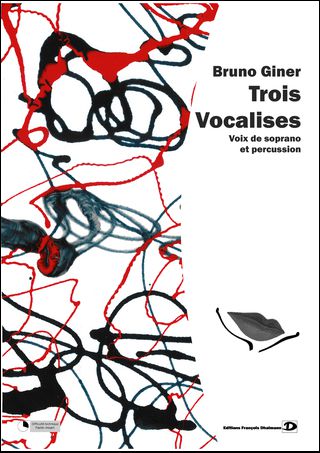 copertina Trois vocalises. Voix et percussion Dhalmann