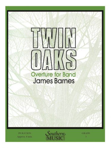 copertina Twin Oaks (Overture For Band, Op 107 Southern Music Company