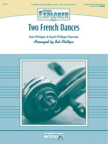 copertina Two French Dances ALFRED