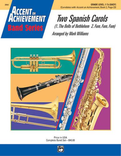 copertina Two Spanish Carols ALFRED