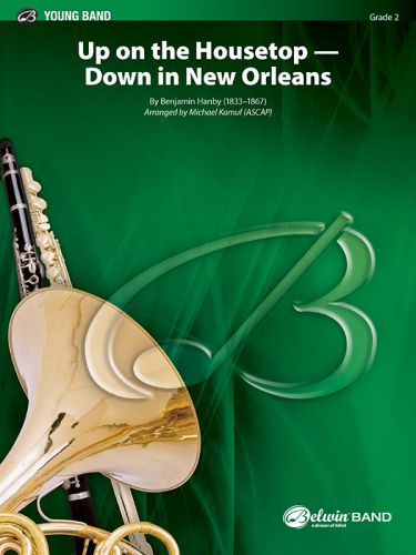 copertina Up on the Housetop--Down in New Orleans ALFRED
