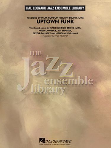copertina Uptown Funk! Hal Leonard