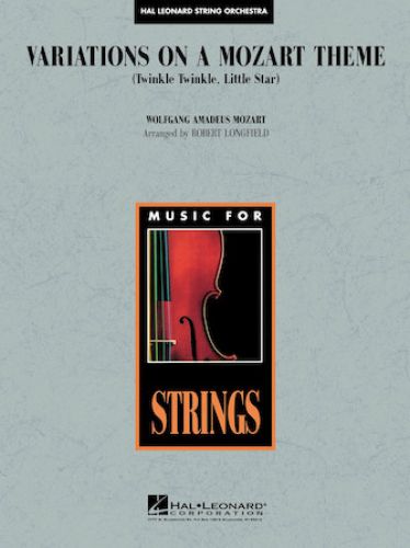 copertina Variations on a Mozart Theme Hal Leonard