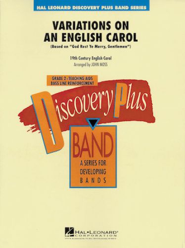 copertina Variations on an English Carol Hal Leonard