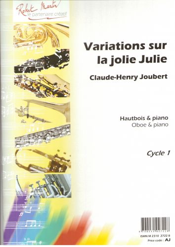 copertina Variations Sur la Jolie Julie Robert Martin