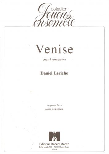 copertina Venise, 4 Trompettes Robert Martin