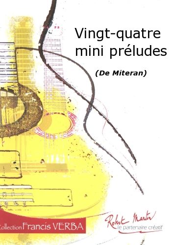 copertina Vingt-Quatre Mini Prludes Robert Martin