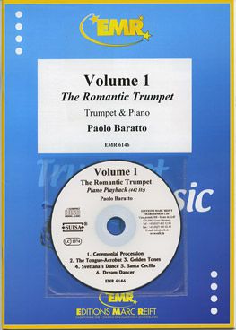 copertina Volume 1, The Romantic Trumpet Marc Reift