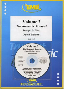 copertina Volume 2, The Romantic Trumpet Marc Reift