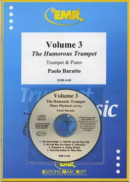 copertina Volume 3, The Romantic Trumpet Marc Reift