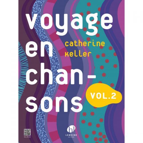 copertina Voyage en chansons Vol.2 Editions Henry Lemoine