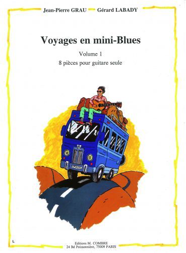 copertina Voyages en mini-blues Vol.1 Combre