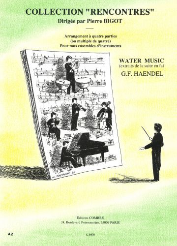 copertina Water Music extraits de la Suite en Fa Combre