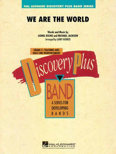 copertina We are the World Hal Leonard