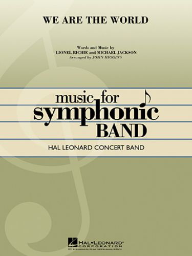 copertina We Are the World Hal Leonard