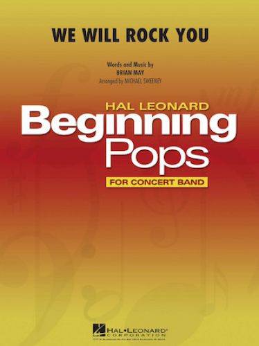 copertina We Will Rock You Hal Leonard