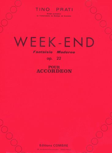copertina Week-end Op.22 (fantaisie moderne) Combre