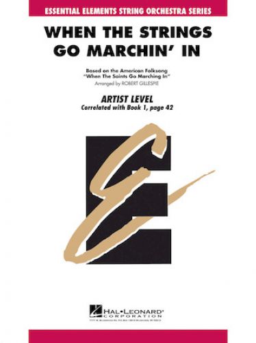 copertina When the Strings Go Marching In Hal Leonard