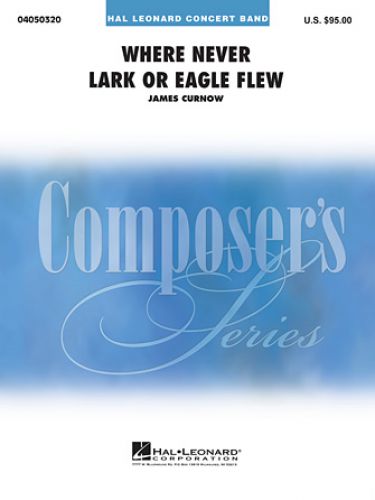 copertina Where Never Lark or Eagle Flew Hal Leonard