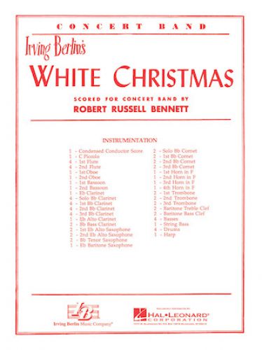 copertina White Christmas Hal Leonard