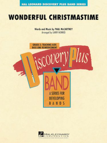 copertina Wonderful Christmastime Hal Leonard