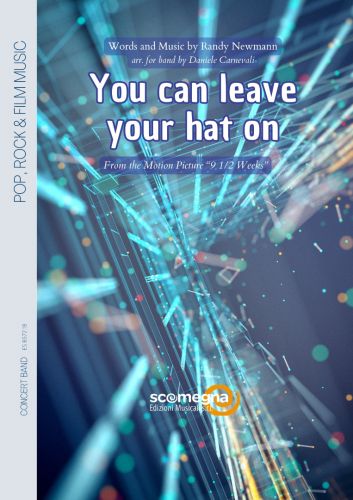 copertina YOU CAN LEAVE YOUR HAT ON Scomegna
