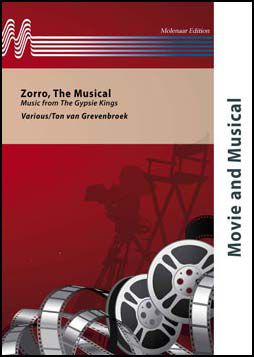 copertina Zorro, The Musical Various Molenaar