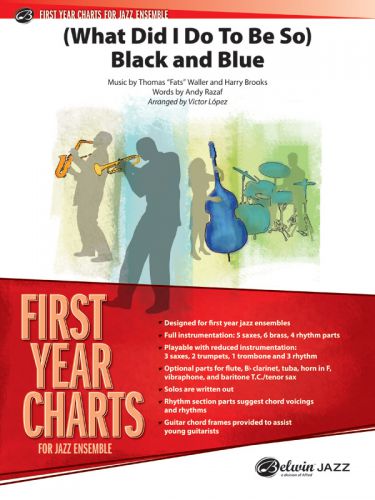 couverture (What Did I Do to Be So) Black and Blue ALFRED