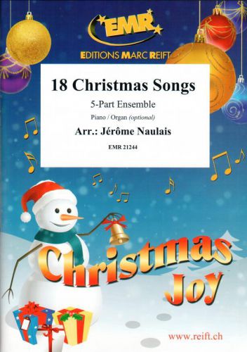couverture 18 Christmas Songs Marc Reift