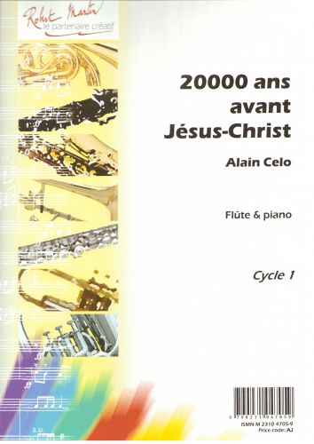 couverture 20000 Ans Avant Jésus Christ Robert Martin