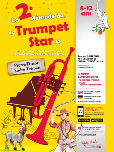 couverture 2me mthode du trumpet star Editions Robert Martin