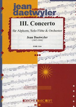 couverture 3. Alphorn Concerto (Ges) Marc Reift