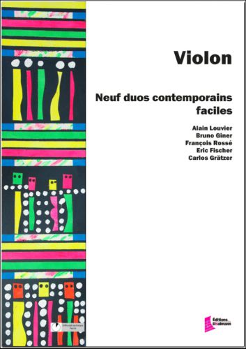 couverture 9 duos contemporains faciles Dhalmann